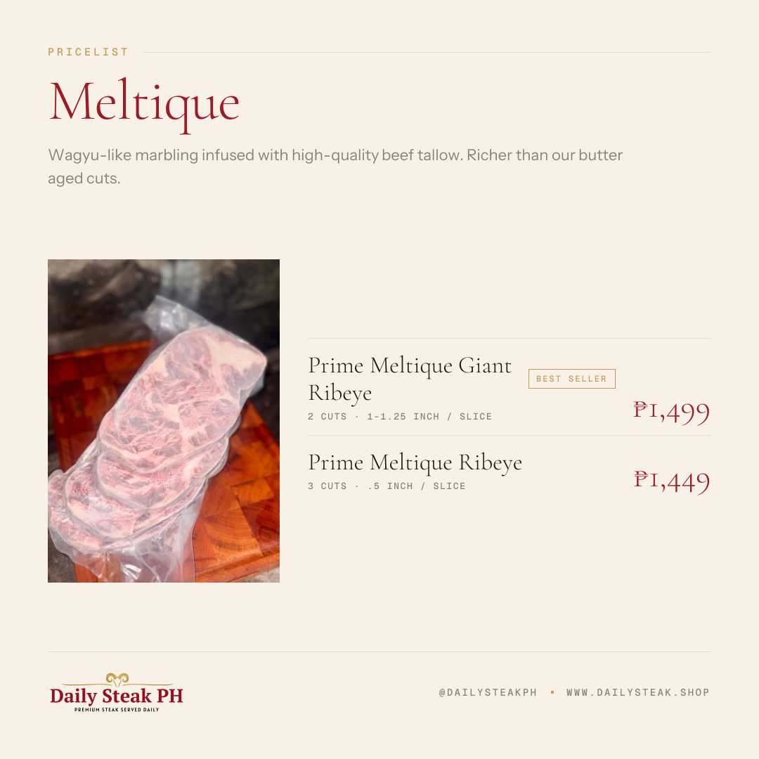 Daily Steak PH pricelist — Meltique